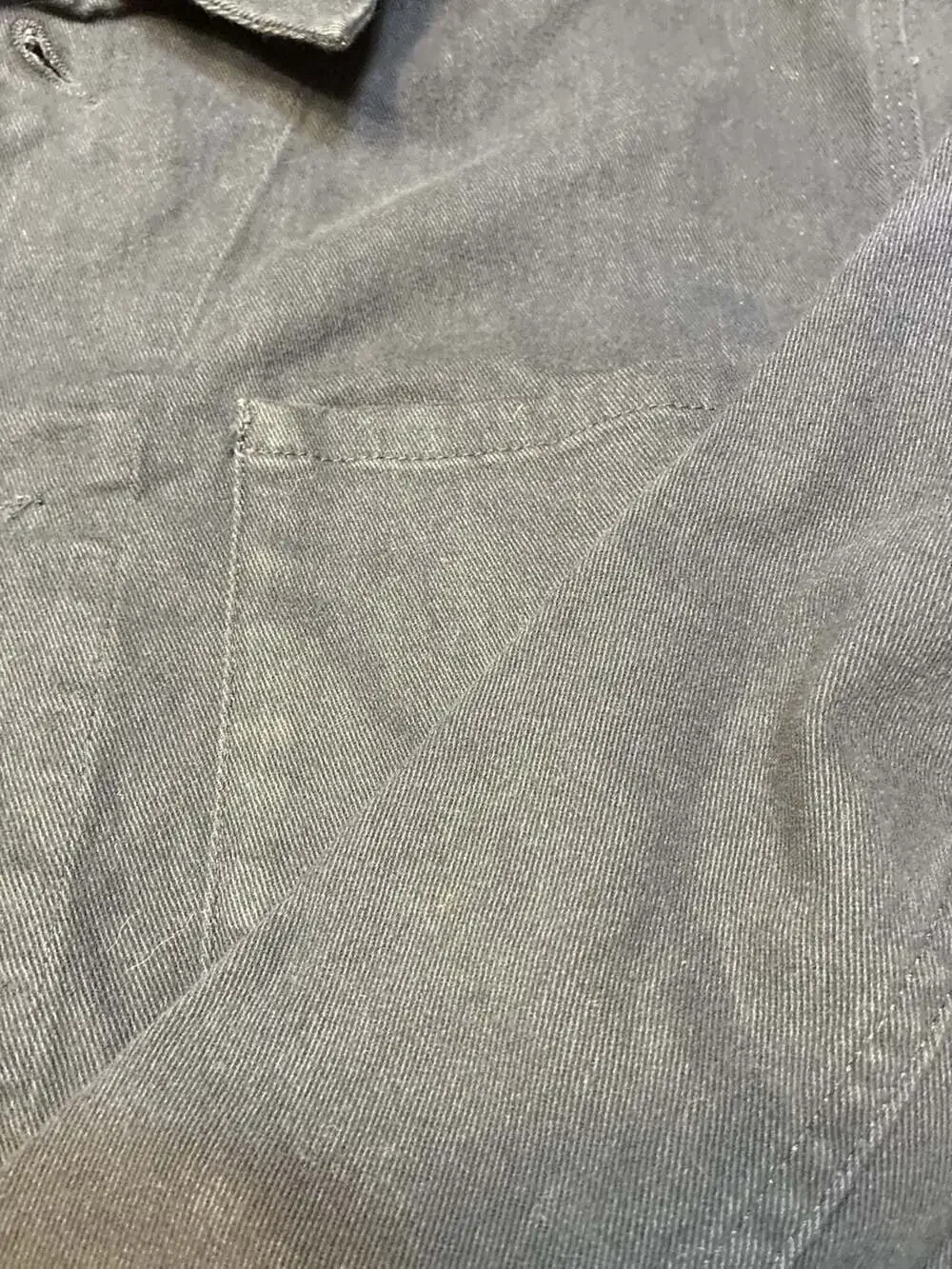 Quince Men's Canvas Chore Jacket in Navy, Size XL